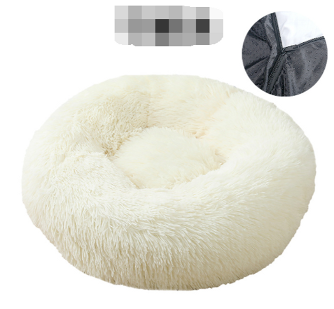 Pet Dog Bed Comfortable Donut Cuddler / Lit pour chat ou chien confortable