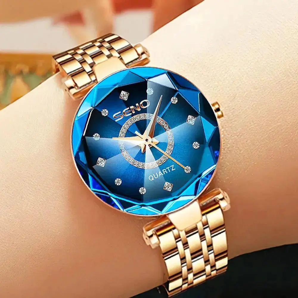 Luxury Fashion Women's Quartz Watch / Montre Quartz avec style luxueux