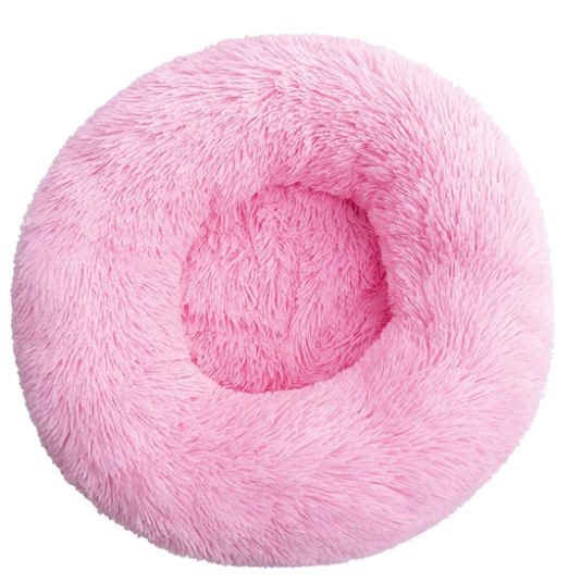 Pet Dog Bed Comfortable Donut Cuddler / Lit pour chat ou chien confortable