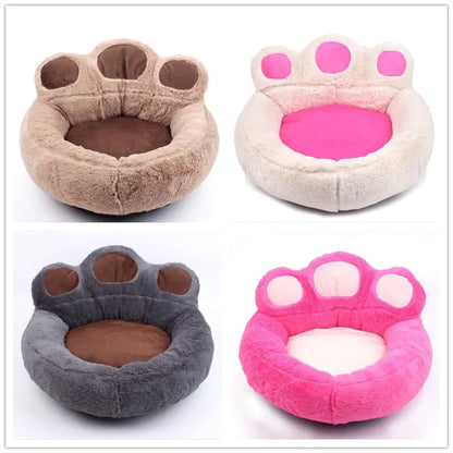 Paw Shape Washable Sleeping Dog Bed / Lit lavable pour animal en forme de patte