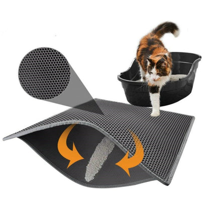 Tapis ramasse litière / Pet Cat Litter Mat Waterproof